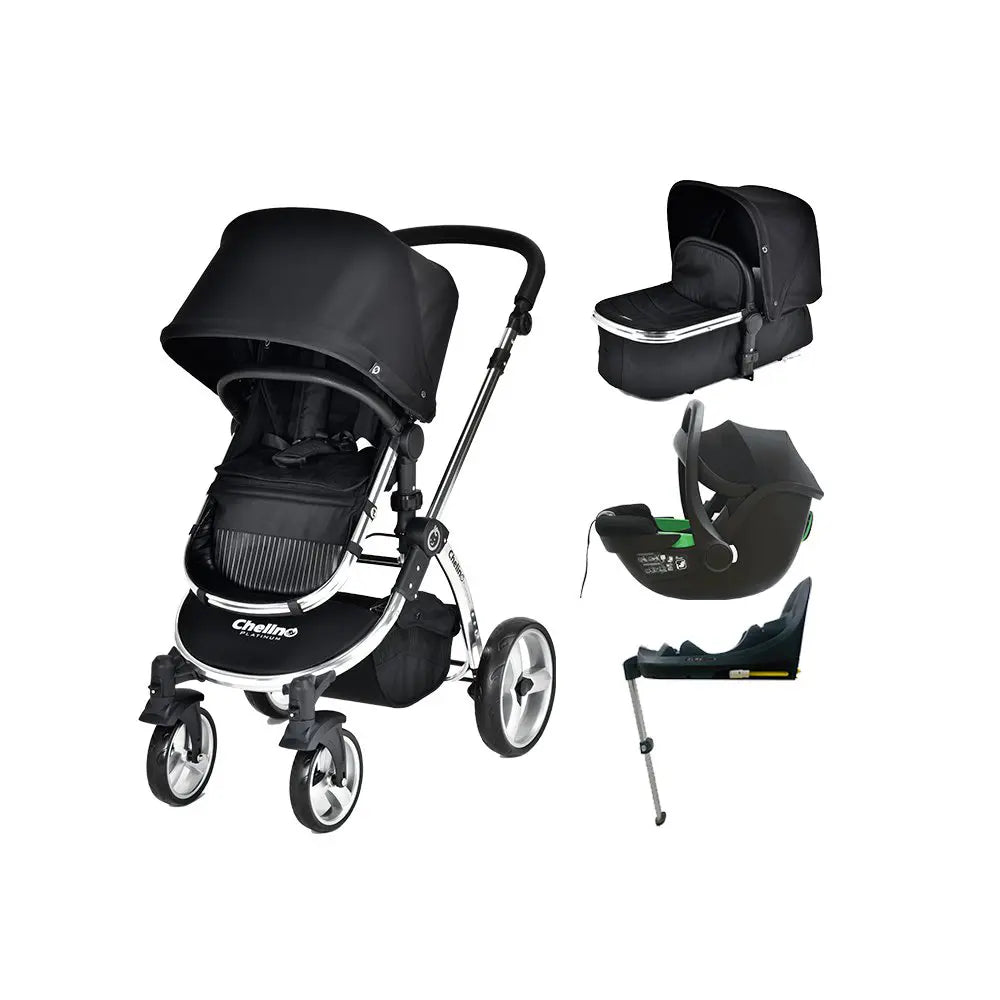 Buzz Black Series 4 IN 1 Travel System Collection