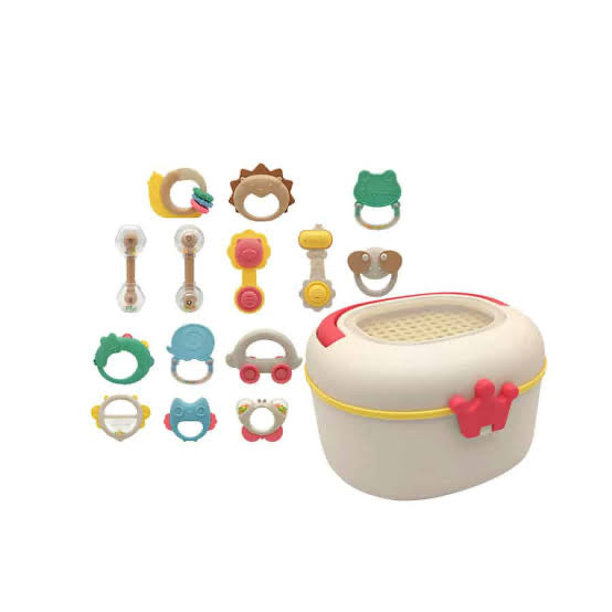 HE0105 - Baby Rattles with Bucket - ChelinoBaby Online