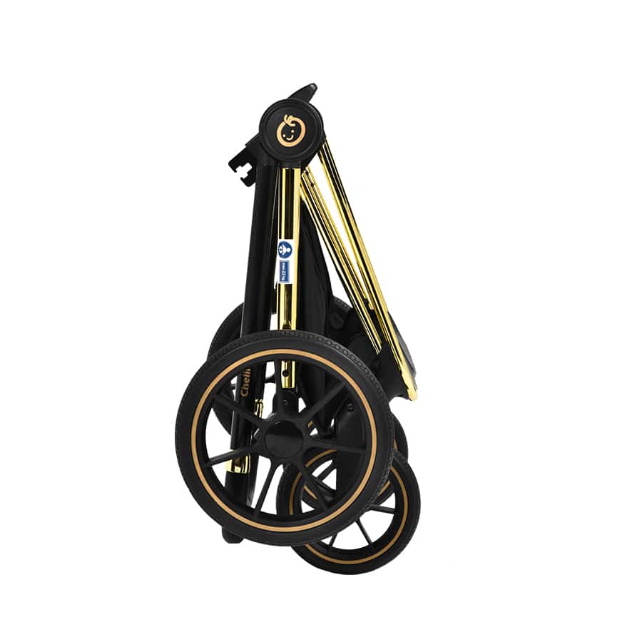 Maverick Yellow Gold with Black Stroller - ChelinoBaby Online