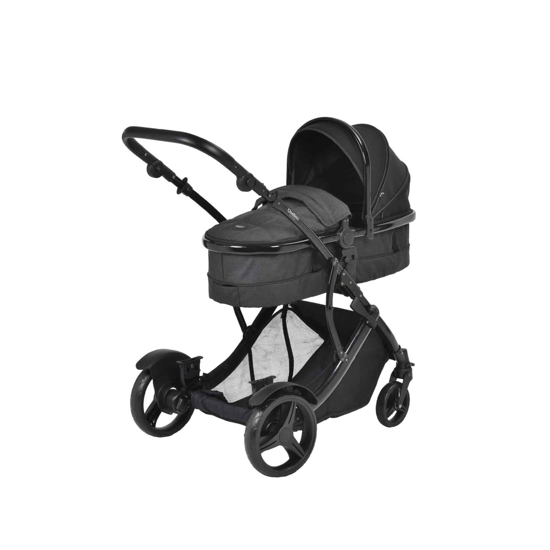 Lunar Twin Black Stroller - ChelinoBaby Online