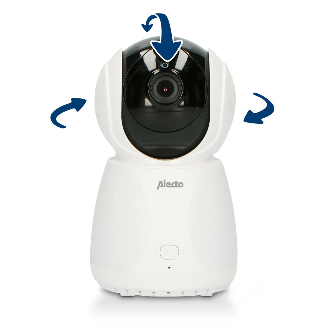 Alecto DVM-275 - Video baby monitor with 5" colour display, white - ChelinoBaby Online