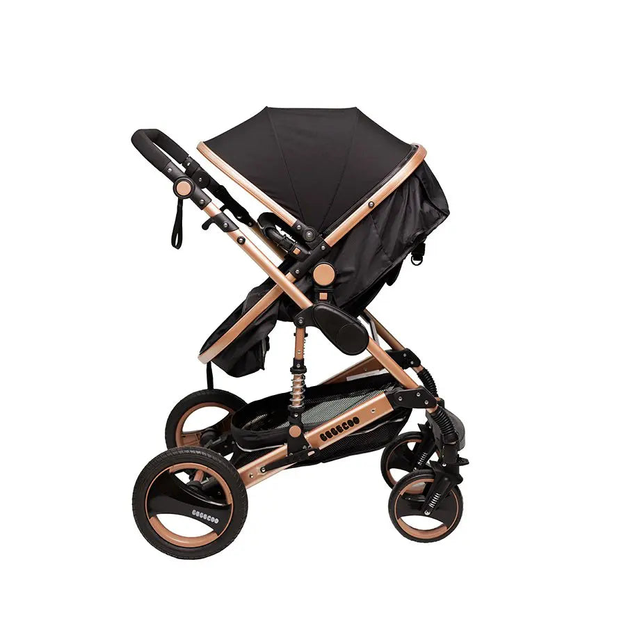 Bee Black & Gold Stroller - ChelinoBaby Online