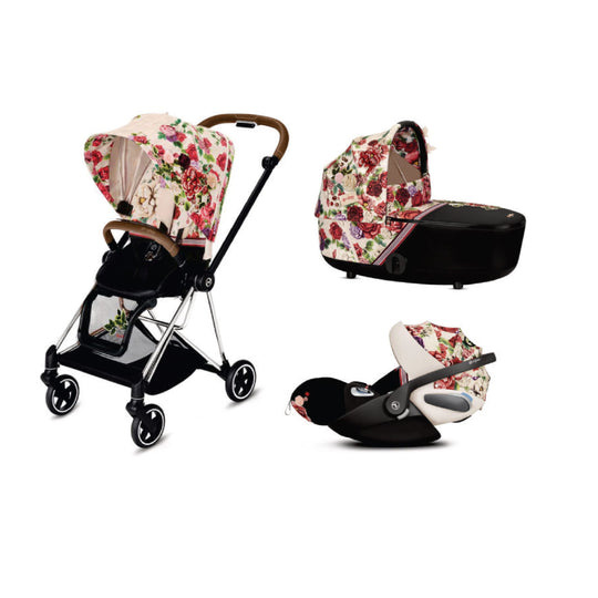 MIOS Pack Spring Blossom Light Seat Pack + Lux Carry Cot + Cloud Z - ChelinoBaby Online