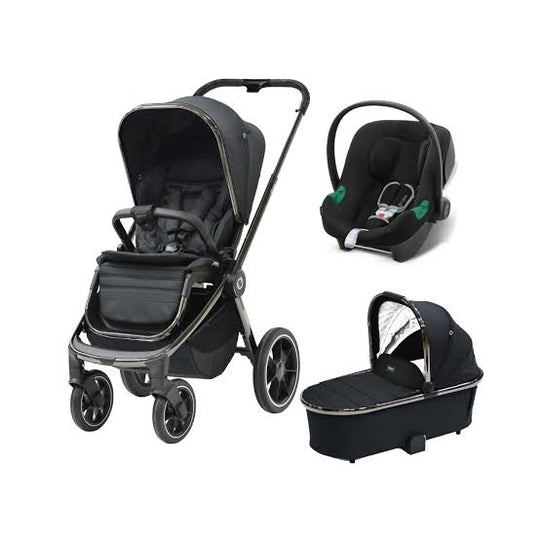 Bella Black Chrome 3 IN 1 Travel System - ChelinoBaby Online