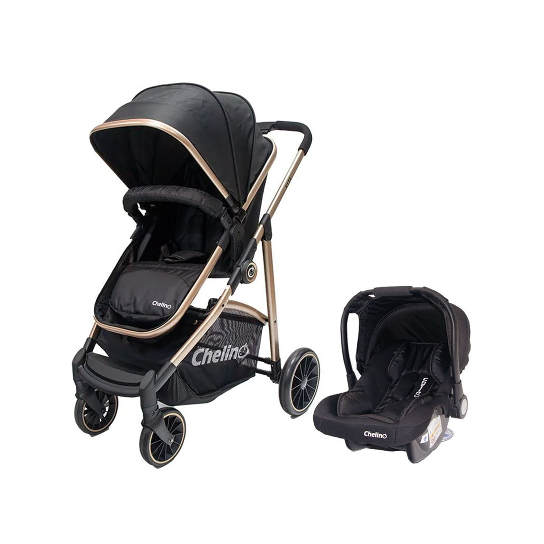 Kite 3 in 1 Travel System with stroller and car seat for children up to 22 kgs.