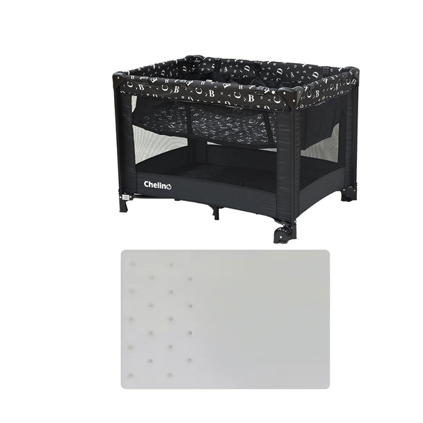 Leya Camp Cot + Mattress - ChelinoBaby Online