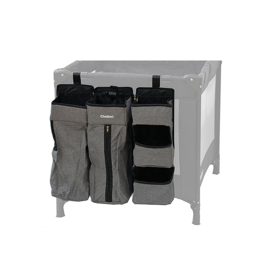 3 Division Nappy Organizer Grey - ChelinoBaby Online