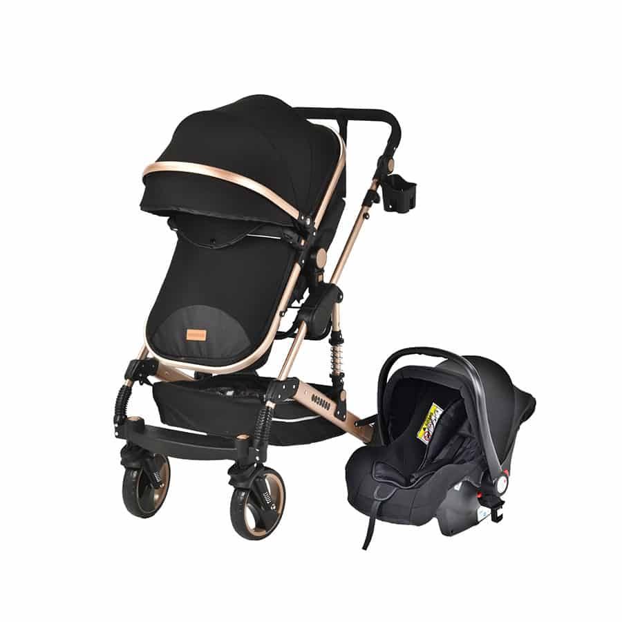 Bee Black & Gold Travel System - ChelinoBaby Online